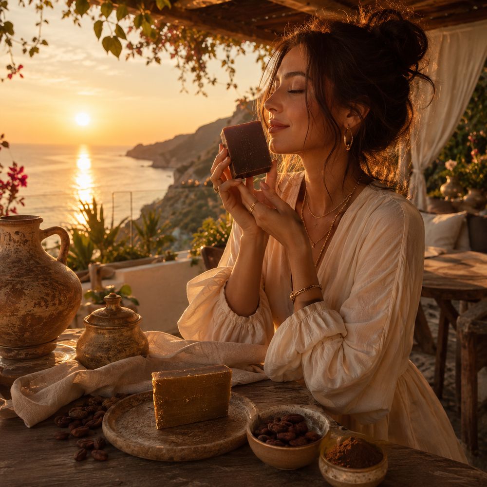 Cocoa Soap lifestyle image