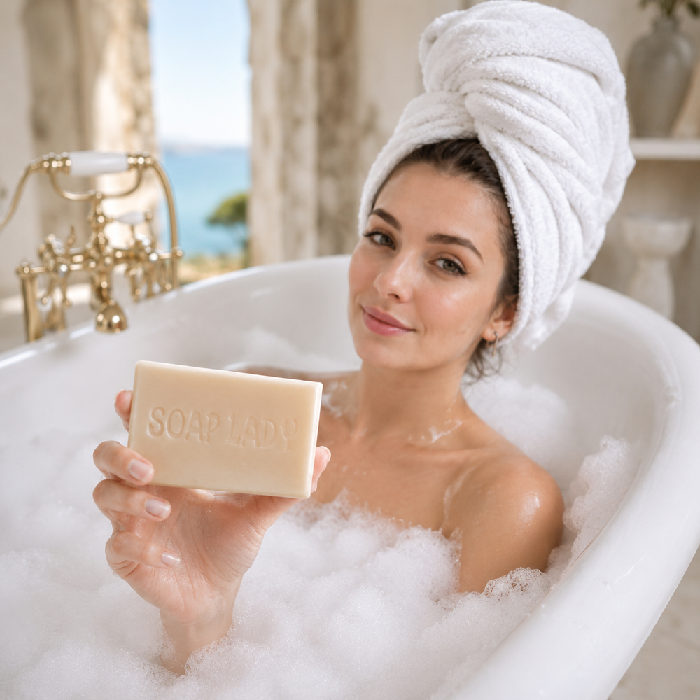 Donkey Milk Soap lifestyle image