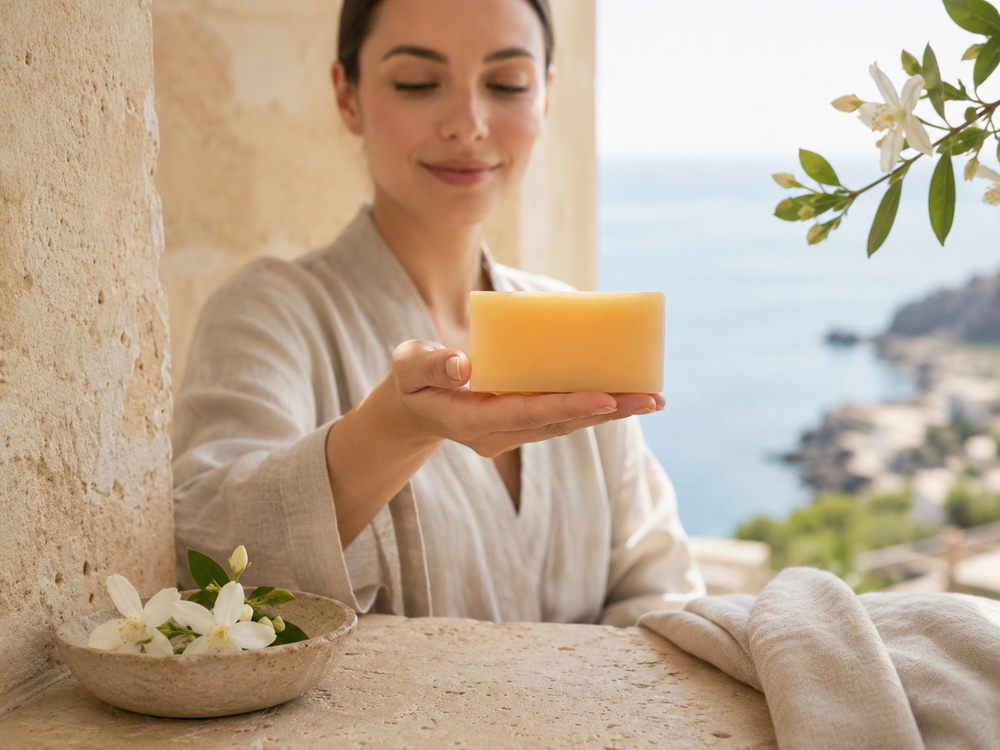 Jasmine Soap lifestyle image