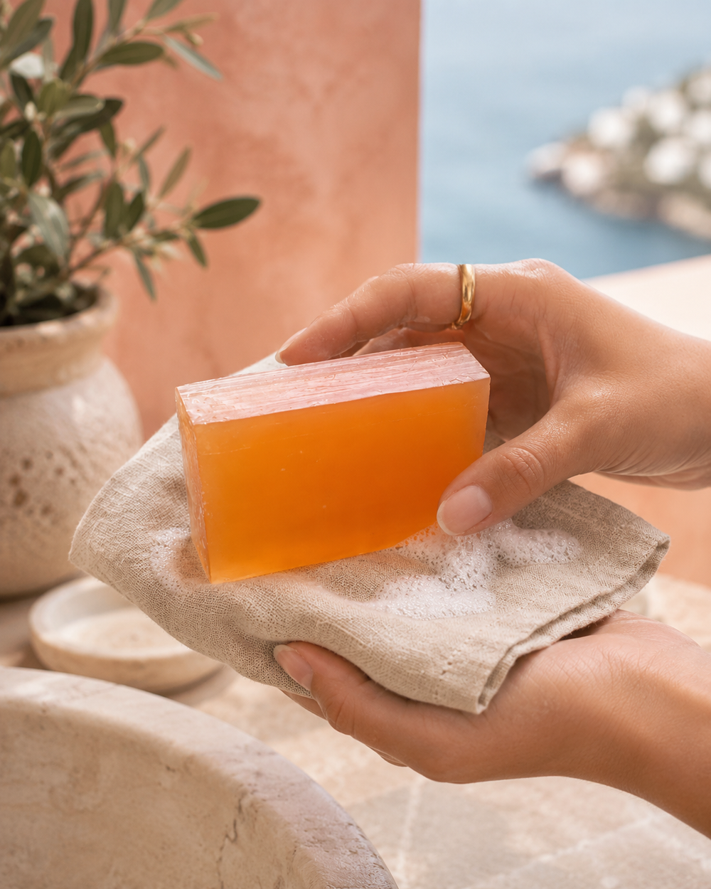 Orange Soap lifestyle image