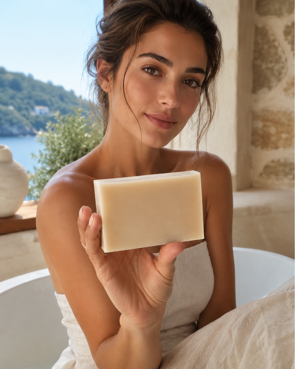 Pearl Powder Soap lifestyle image