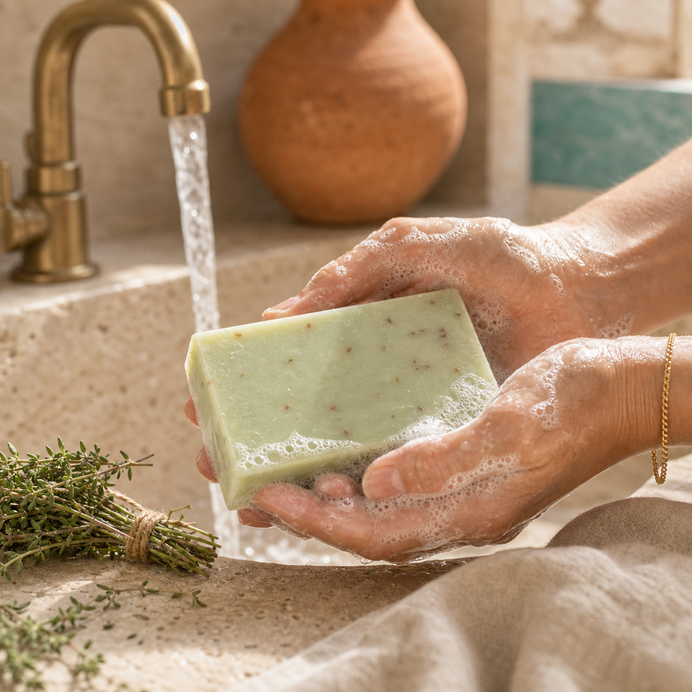 Thyme Soap lifestyle image