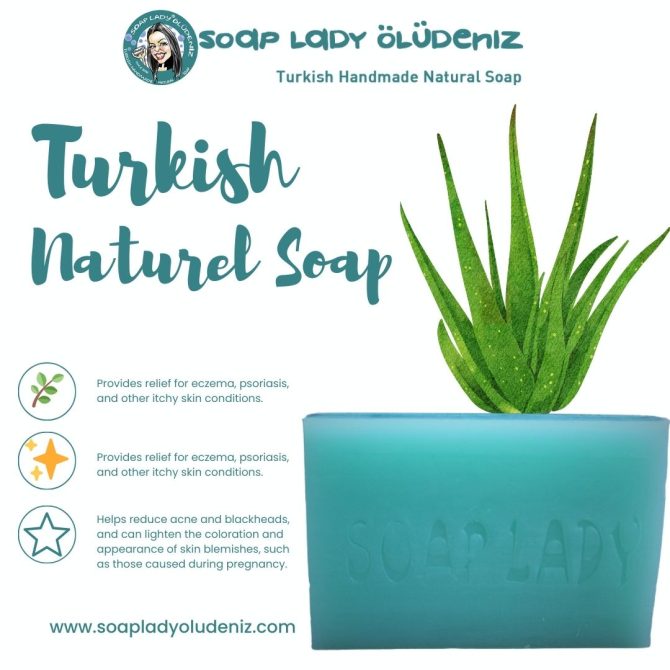Soap Lady Oludeniz - Aloe vera Soap