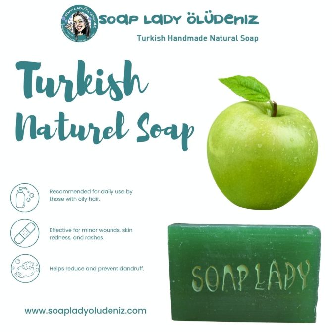 Soap Lady Oludeniz - Apple Soap