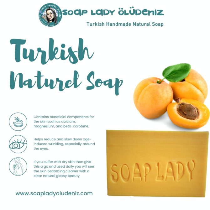 Soap Lady Oludeniz - Apricot Soap