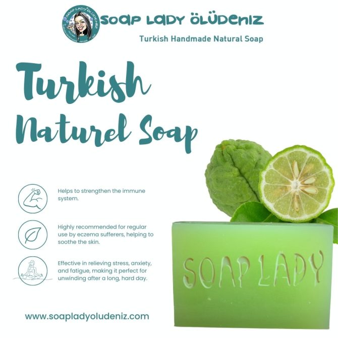 Soap Lady Oludeniz - Bergamot Soap
