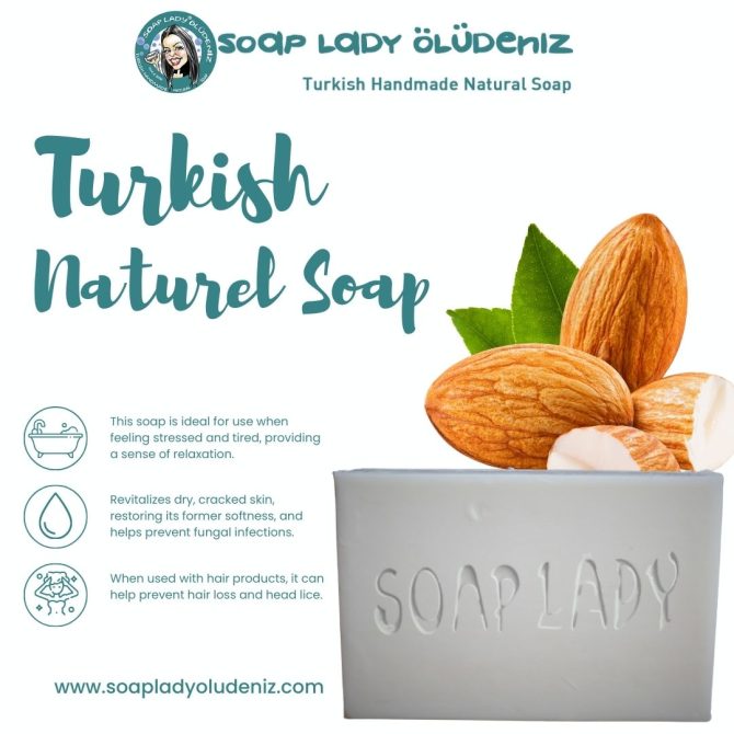 Soap Lady Oludeniz - Bitter Almond Soap