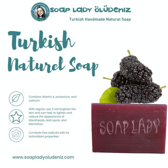 Soap Lady Oludeniz - Black Mulberry