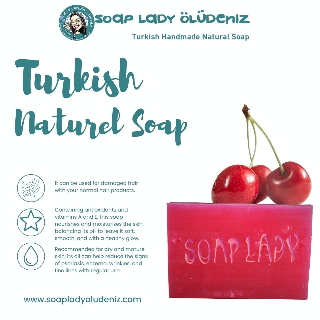 Soap Lady Oludeniz - Cherry Kernel Soap