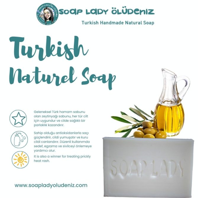 Zeytin Yağı (Beyaz) Sabunu - Görsel 2
