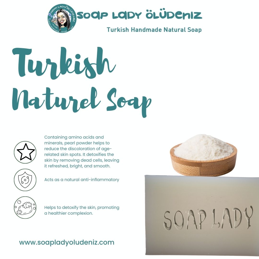 Soap Lady Oludeniz - Pearl Powder Soap