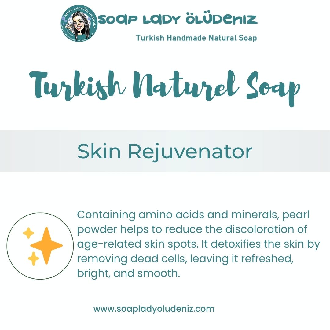 Soap Lady Oludeniz - Pearl Powder Soap