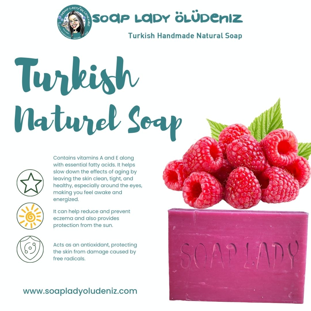 Soap Lady Oludeniz - Raspberry Soap