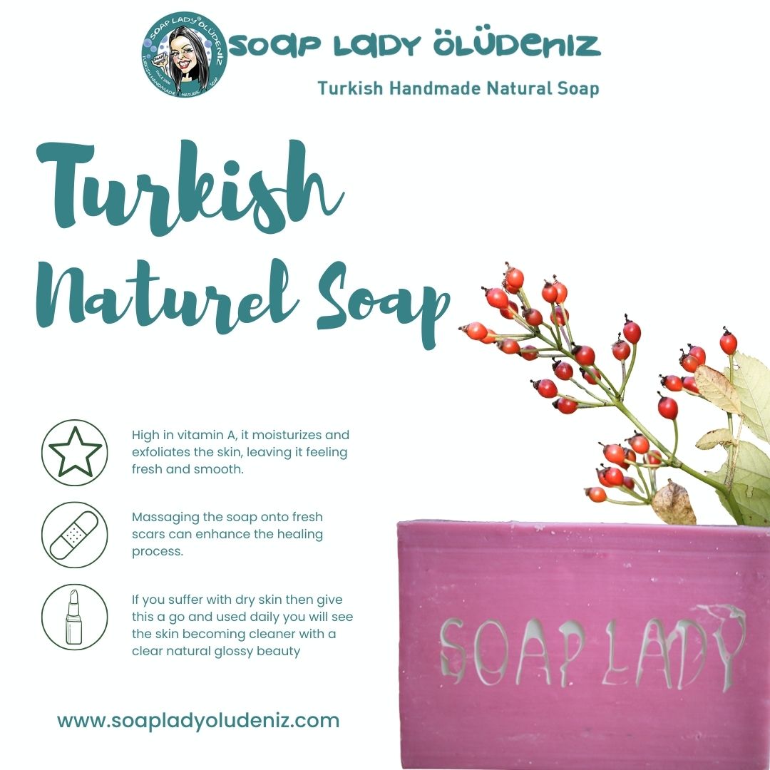 Soap Lady Oludeniz - Rose Hip Soap