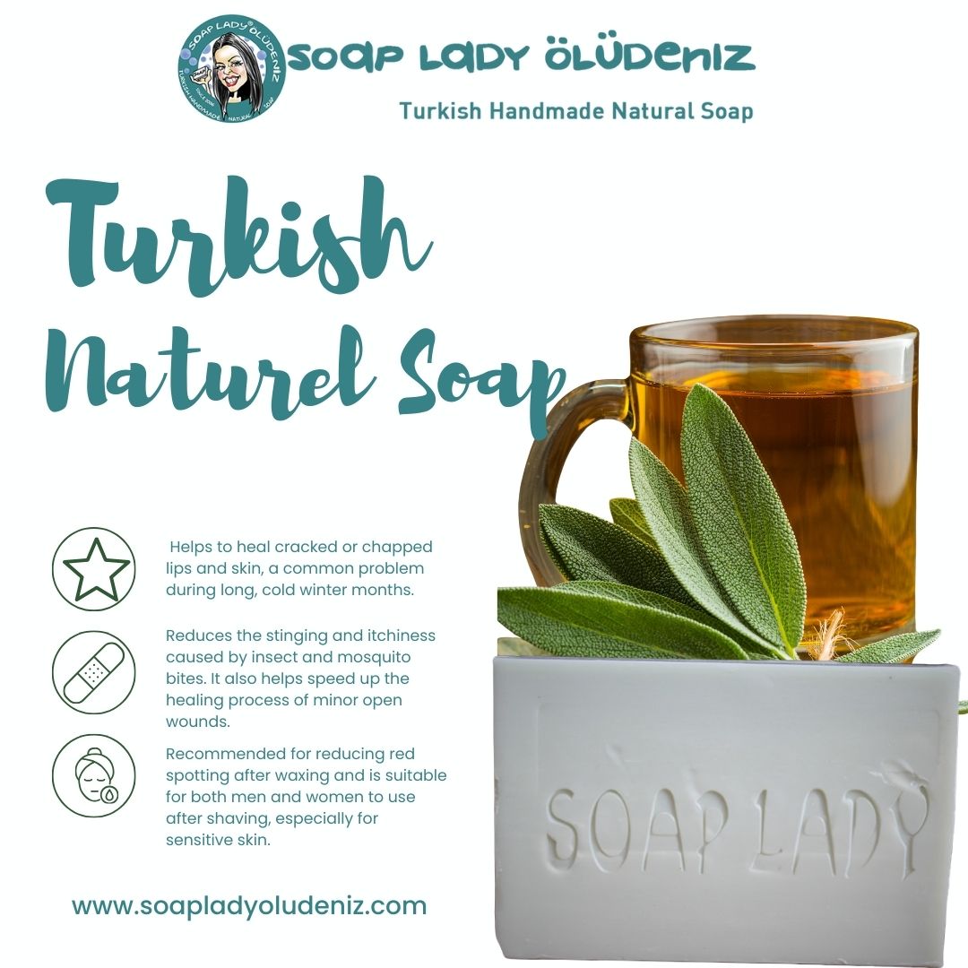 Soap Lady Oludeniz - Sage Tea Soap