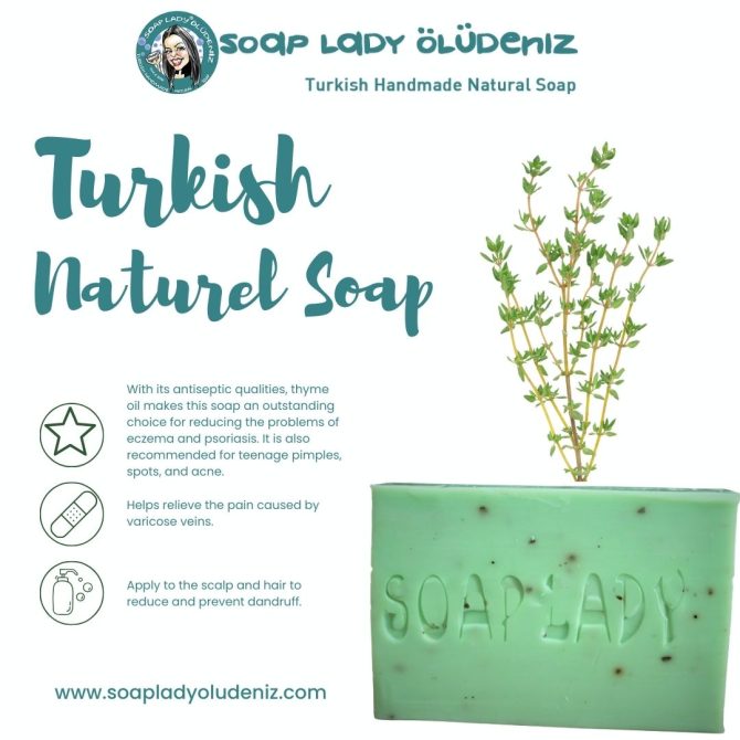Soap Lady Oludeniz - Thyme Soap