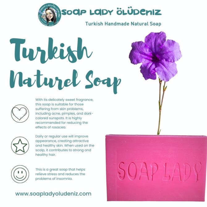 Soap Lady Oludeniz - Violet Soap