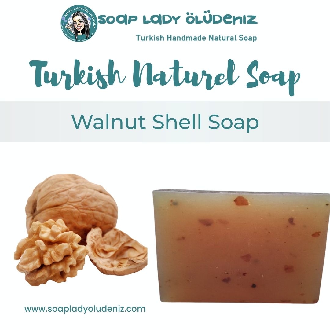 Soap Lady Oludeniz - Walnut Shell Soap